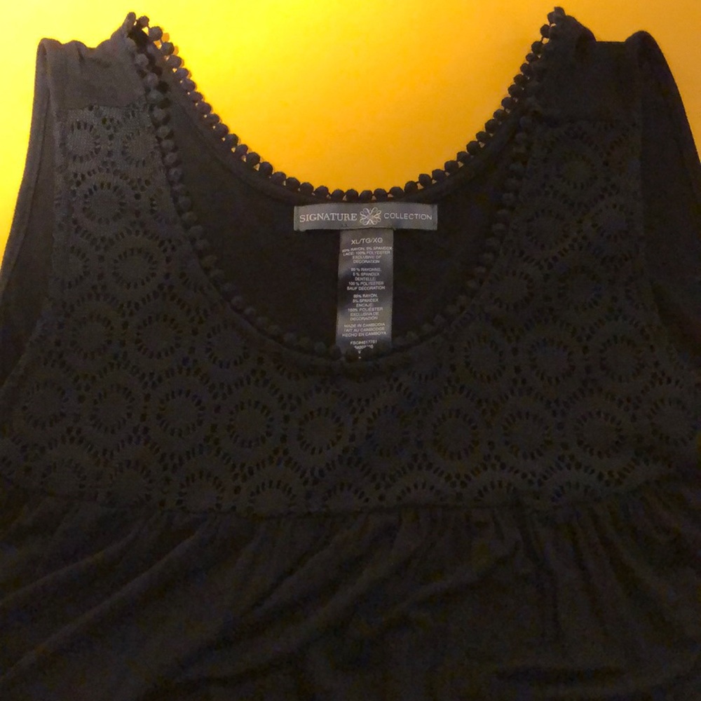 SIGNATURE COLLECTION sleeveless knee length dress - Picture 4 of 6
